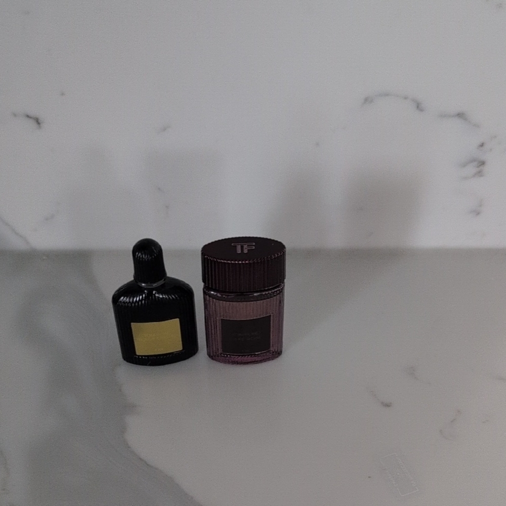 Tom Ford Black Orchid And Cafe Rose Duo Set Miniature Collectibles